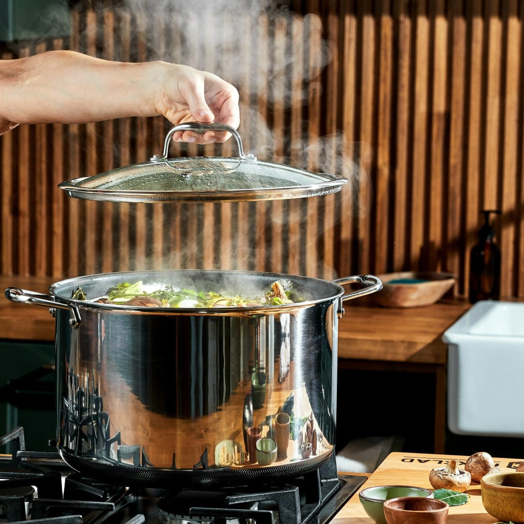 13 pc HexClad Hybrid Cookware Set w/ Lids